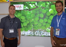 SF du Toit en Gert Mons van Exsa Zuid-Afrika. 